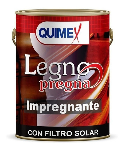 Impregnante Para Madera Satinado Colores 1 Litro Quimex Pint