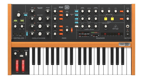 Sintetizador Behringer Poly D Analógico Polifónico 4 Voces