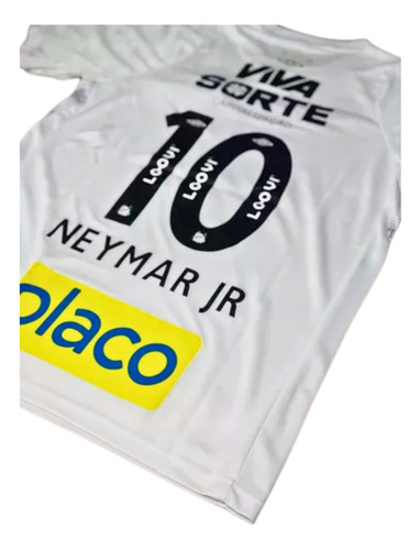Camisa Santos Neymar Jr Todos Patrocínios - Oficial