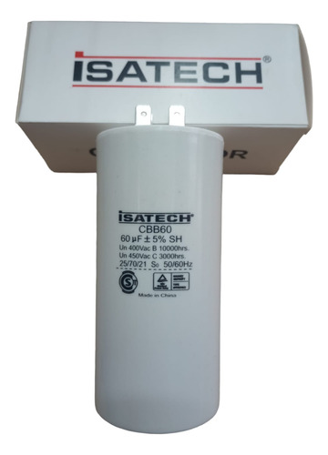 Capacitor 60uf +-5 Isatech Ghg