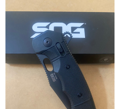 Sog Seal Xr Knife 3.9, S35vn Steel Blade, Frn Handles.