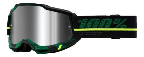 Óculos 100% Accuri 2 Diversas Cores Trilha Motocross @# Cor da armação Overlord