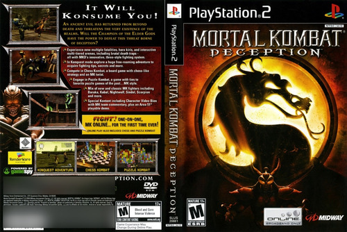 Ps2 Mortal Kombat 5 Jogos(leia O Anúncio)