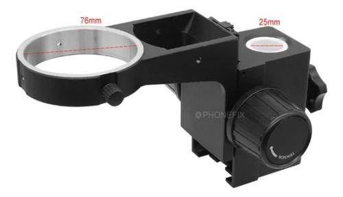 Soporte Para Cabezal De Microscopio 76mm 