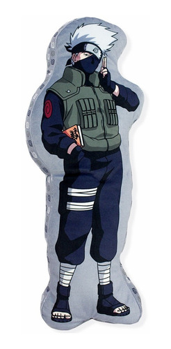 Imagem 2 de 3 de Almofada Formato Kakashi Hatake | Naruto