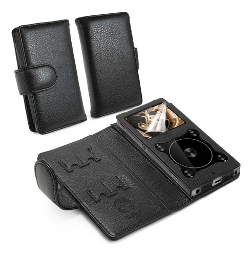 Tuff Luv Funda Piel Sintetica Para Fiio X3 Iii 3ª Generacion