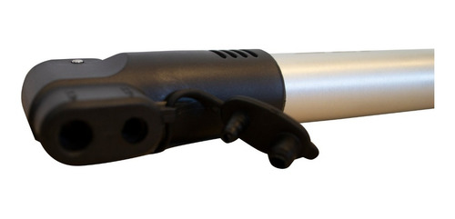Imagen 3 de 8 de Inflador De Bicicleta Doble Valvula Telescopico Aluminio