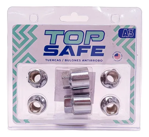 Tuercas Antirrobo Chevrolet Onix Prisma Cruze Spin Tracker