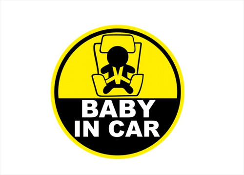 Sticker, Pegatina Para Vehiculo  Bebé A Bordo  Diseños