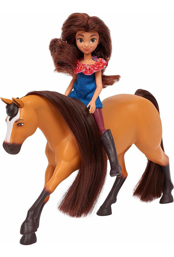 Montar Espíritu Libre Pequeña Muñeca Y Caballo Set - Lucky Y