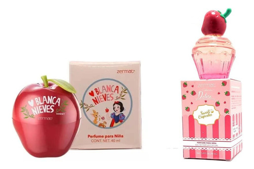 Paquete Blanca Nieves 40ml Y Sweet Cupcake 50ml