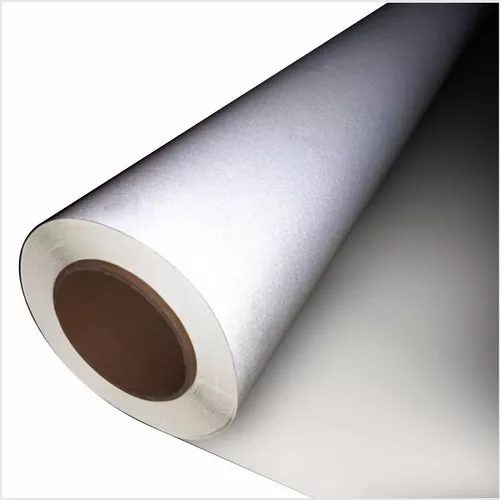 Rolo Vinil Refletivo Grau Comercial Branco 2 M X 1,24 M