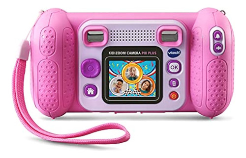Cámara Vtech Kidizoom Pix Plus 2mp Rosa, Efectos Y Juegos