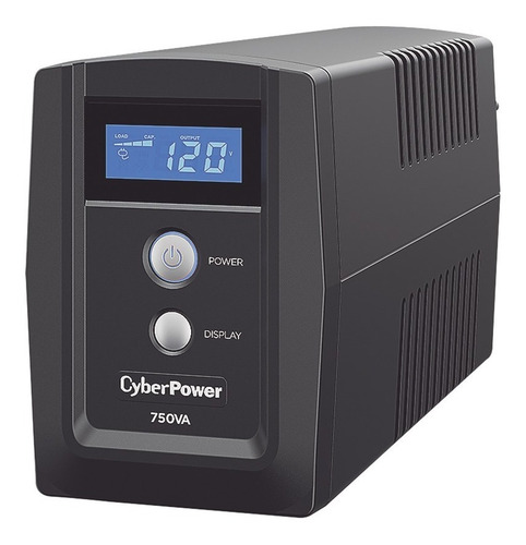 Imagen 1 de 3 de Ups 750va Con Regulador De Voltaje (avr), Lcd, 6 Contactos, Tel/red Usb, No-break, 2 Años De Garantía