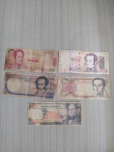 Billetes Venezolanos Coleccionables 