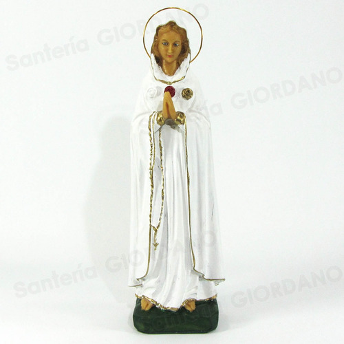 Imagen Religiosa - Rosa Mystica 30 Cm Pvc Irrompible