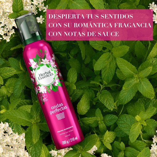 Espuma Modeladora Herbal Essences Ondas Perfectas, 200 G