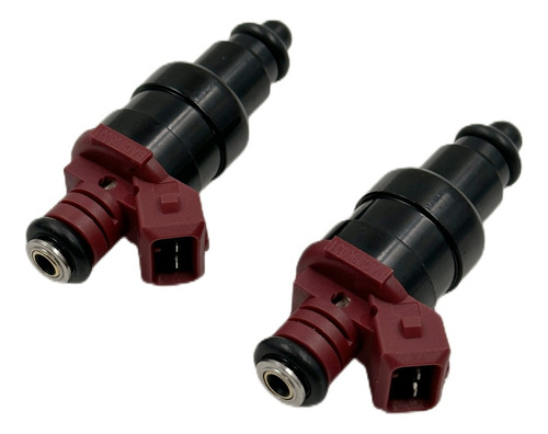 2x Inyector Gasolina Derby Jetta 1.8l Rojo Bac906031 Nuevo