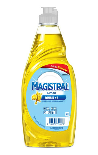 Detergente  Limon Multi 500 Ml Magistral Deterg / La Pro