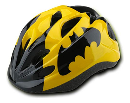 Casco Infantil Niños Amarillo-negro Bicicleta Ciclismo Patin