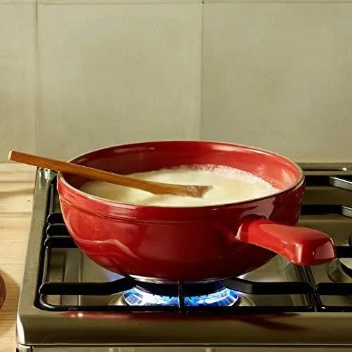 Olla De Fondue Emile Henry Con Tenedores | Borgoña