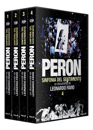 Colección Peron, Sinfonia Del Sentimiento Completa 4 Dvds