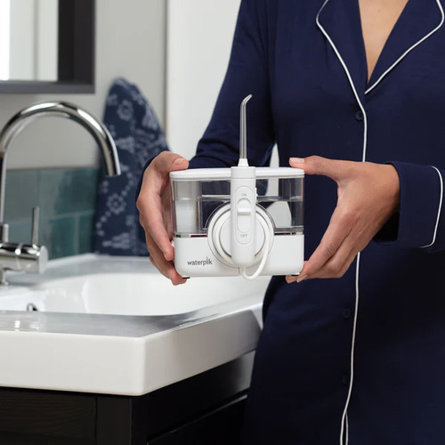 Waterpik Irrigador Ducha Bucal Ion Wf-11 Inalambrico Usb Blanco