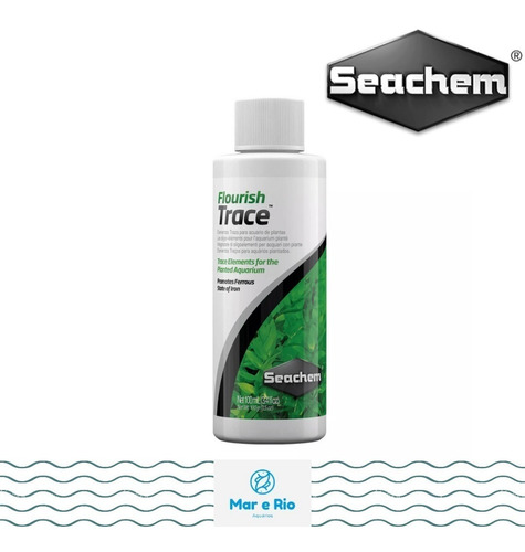 Seachem Flourish Trace 100ml Condicionador De Água