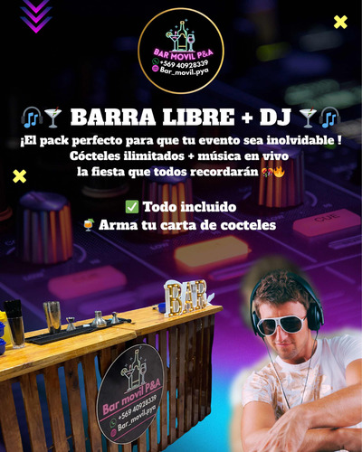 Barra Libre A Domicilio