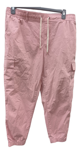 Pantalón Rosado Elastizado Tommy Hilfliger Mujer Grande 