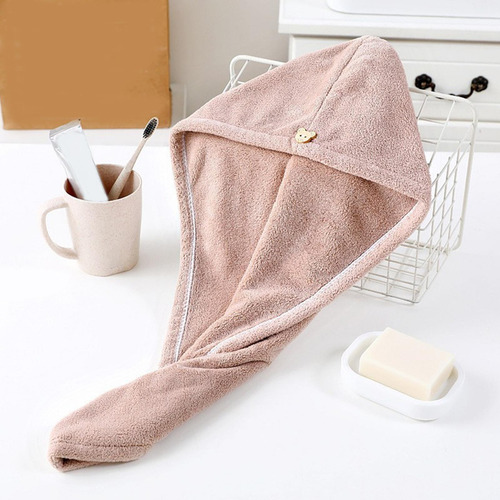 Gorro De Secado De Cabello Para Mujer, Gorro De Baño Con