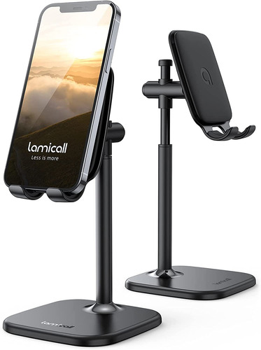 Soporte Para Telefono Celular De Escritorio - Negro Lamic...