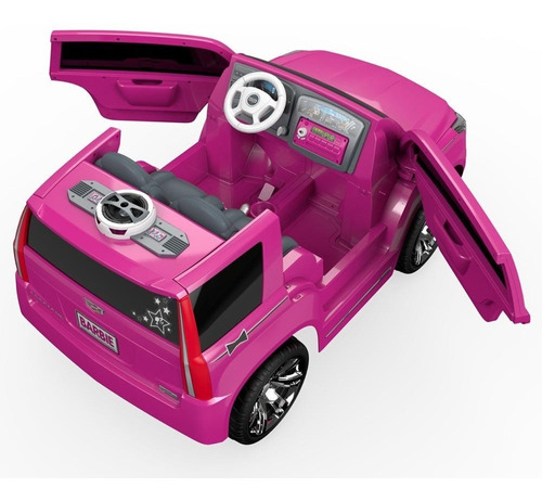 Auroch carpintero Adelantar Montable Eléctrico Power Wheels Barbie Cadillac Escalade Hot Sale, UP TO  62% OFF | www.apmusicales.com