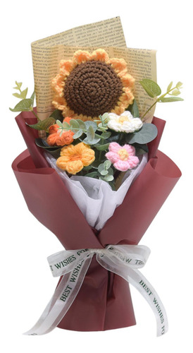 Flores De Crochet Ramo De Crochet Flores Flores Artificiales