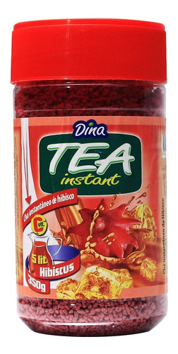 Chá Instantâneo Importado Hibisco Com Vitamina C Dina Tea