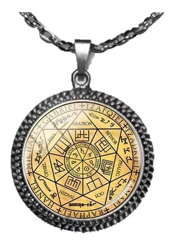 Collar Amuletos De Proteccion Y Buena Suerte El Sello De Los Siete  Arcángeles