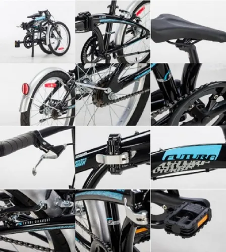 Bicicleta plegable futura new arrivals