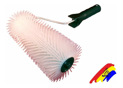 Imagen 2 de 5 de Rodillo De Puas 40 Cm Para Autonivelantes