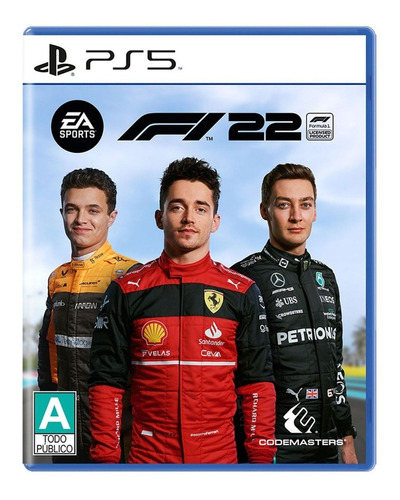 F1 22  Standard Edition Electronic Arts PS5 Físico