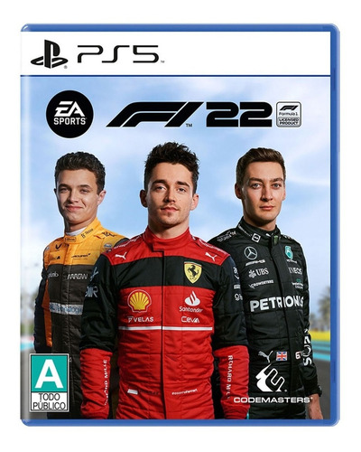 Imagen 1 de 5 de F1 22 Standard Edition Electronic Arts PS5 Físico