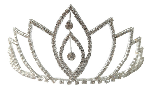 Tiara Corona Strass Novias 15 Años P147