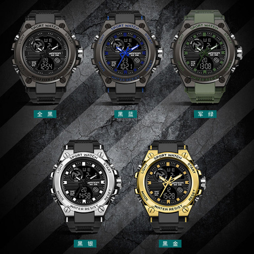 Relojes De Pulsera Con Luz Nocturna, Impermeables, Para Exte