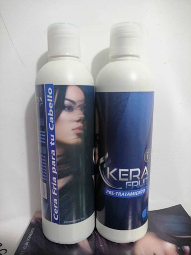 Cera Fría Capilar Kera Fruit 100 % Original + Ampolla