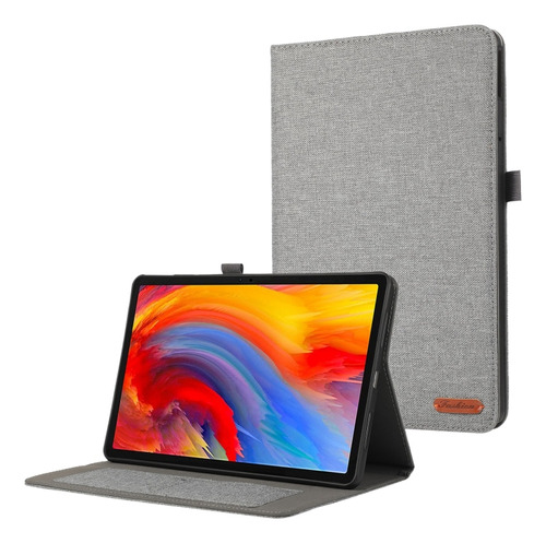 Funda De Piel Gris Para Lenovo Tab M11/xiaoxin Pad 11 2024