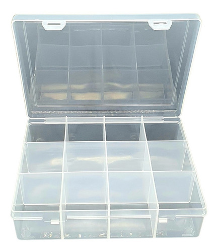 Gavetero Caja Organizadora Con 12 Divisiones Fijas Plástico 