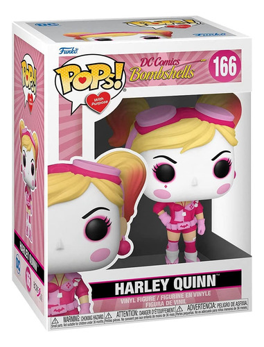 Funko Pop Dc Heroes Bombshells Harley Quinn Cancer Awareness