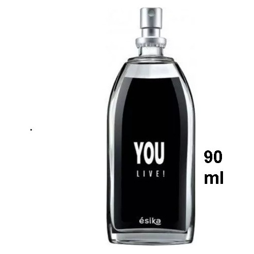 Perfume You Live 100ml Unisex Esika + Regalo Sachets Perfume