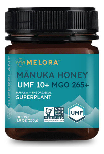 Miel De Manuka Cruda Melora De Nueva Zelanda | Umf 10+ | Mgo