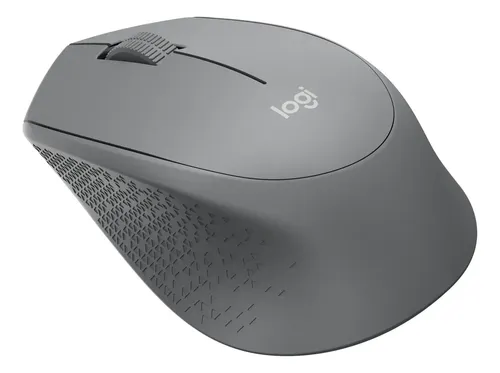Mouse sem fio Logitech M280 com Pilha Inclusa - Cinza