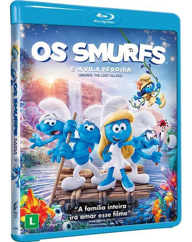 Blu-ray - Os Smurfs E A Vila Perdida